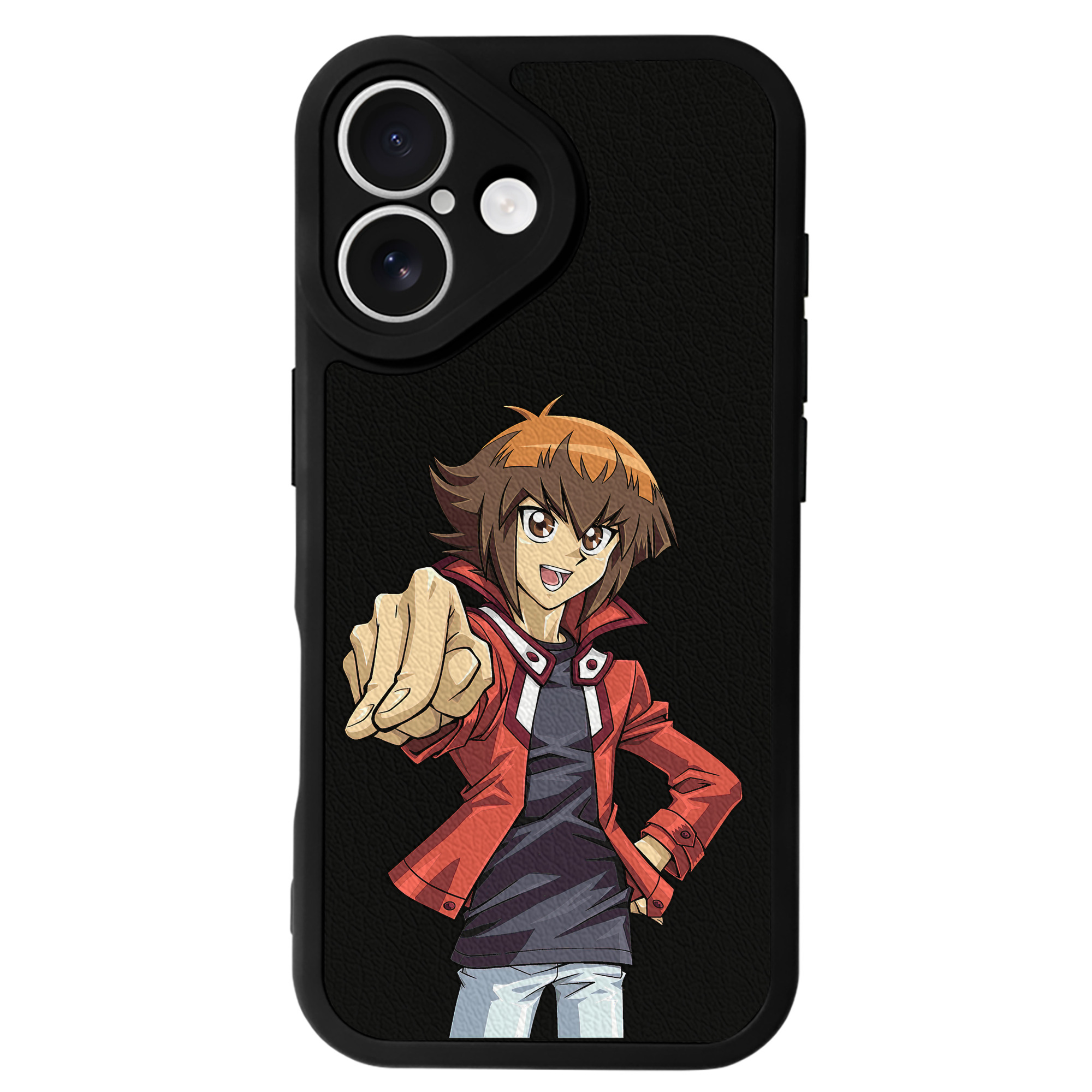 遊☆戯☆王 Yu-Gi-Oh! 【iPhone 16シリーズ対応】シリコンスマホケース（レザー調） 材質：シリコン